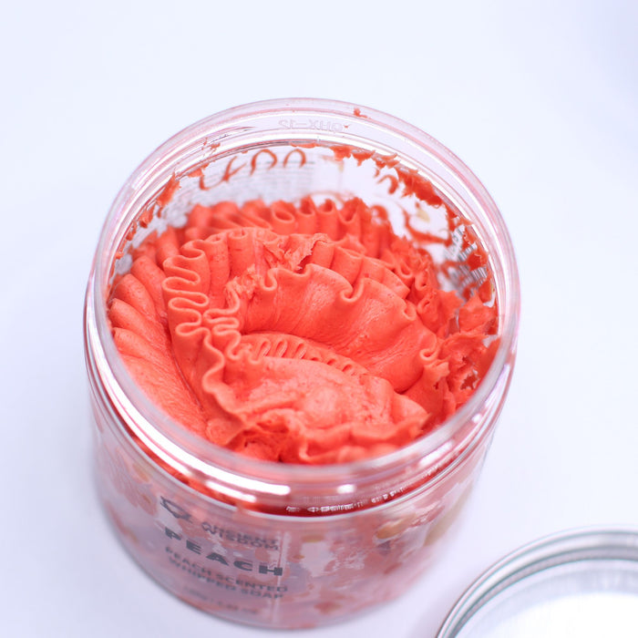 Sabonete Cremoso de Pêssego 120g - Textura Leve e Aroma Refrescante para Pele Suave