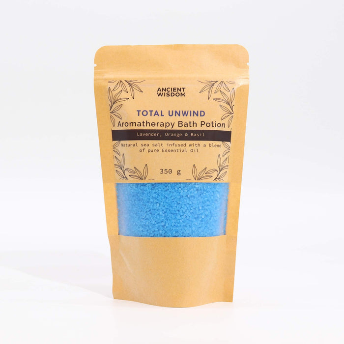 Poção de Banho Aromaterapia em Saco Kraft 350g - Relaxamento Total Charmy Gift Store ®