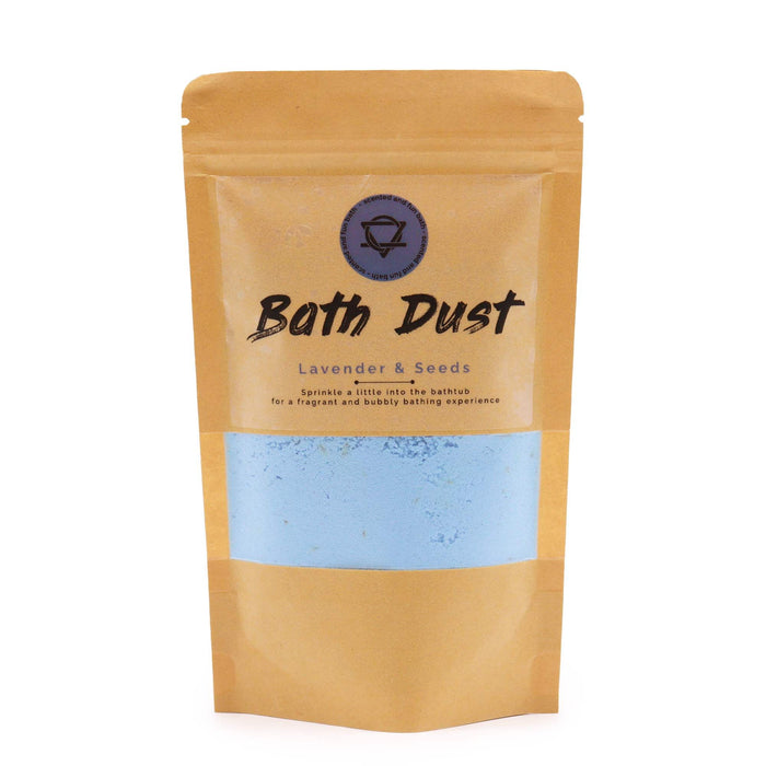 Pó de Banho Lavanda e Sementes 200g – Presente Único e Relaxante