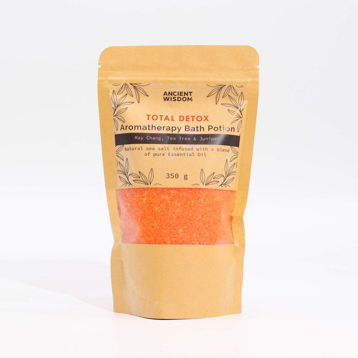 Poção de Banho Aromaterapia Detox Total em Saco Kraft 350g – Charmy Gift Store®
