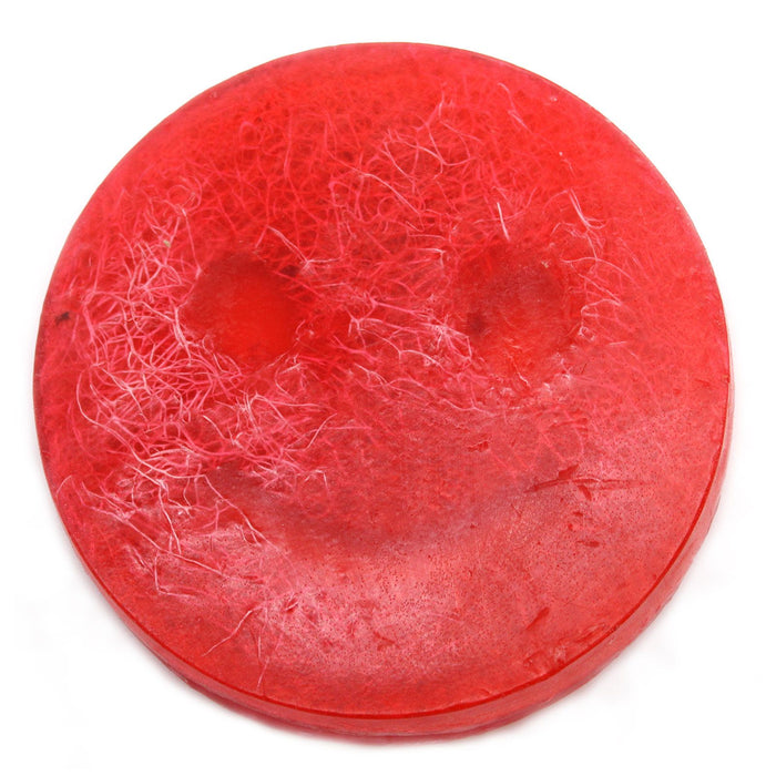 Sabonete Esfoliante Happy Scrub - Morango e Goiaba, Presente Único para Ela e Ele