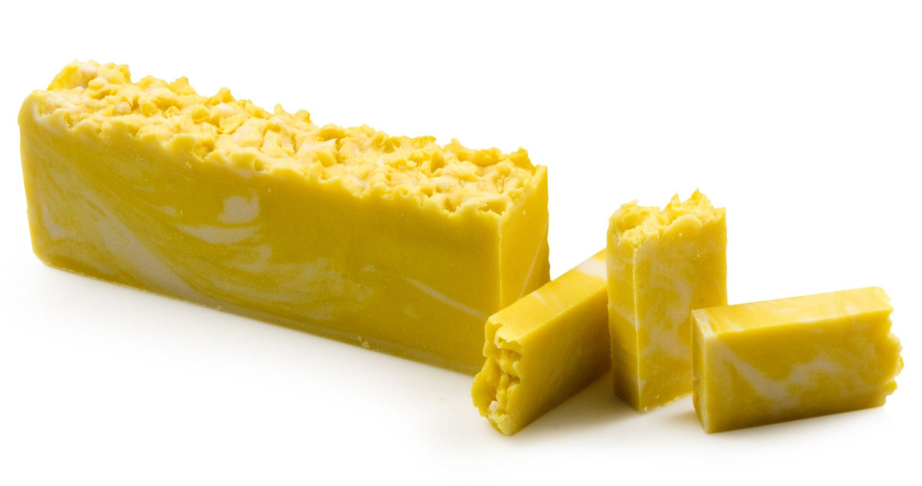 Fatia de Sabonete de Azeite com Limão – Artesanal, 110g, Ideal para Presente