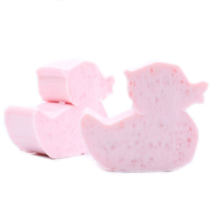 Sabonete para Convidados em Forma de Pato Rosa - Aroma Chiclete