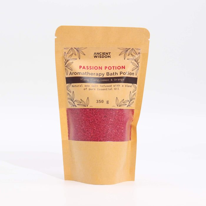 Poção de Banho de Aromaterapia em Saco Kraft 350g - Paixão