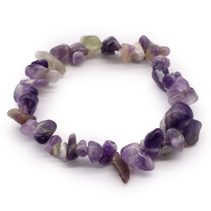 Bomba de Banho com Pulseira de Pedra Ágata Ametista - Lavanda, Melaleuca e Sal Marinho