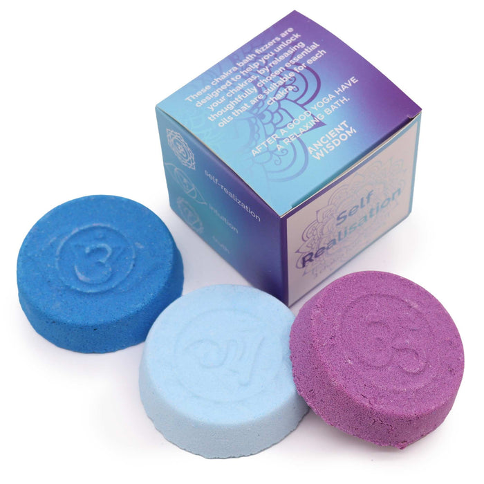 Chakra Bath Fizz - Caixa Pequena - Auto-Realização para Equilíbrio e Harmonia