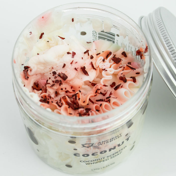Sabonete Cremoso Batedo de Coco 120g - Aroma Tropical e Indulgente