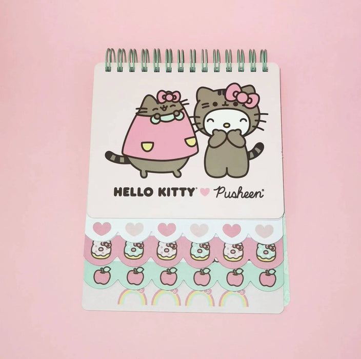 Bloco decorado Hello Kitty and Pusheen the Cat A minha loja Casa e Decoração