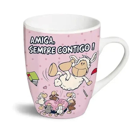 Caneca Amiga, Sempre Contigo! Nici Casa e Decoração