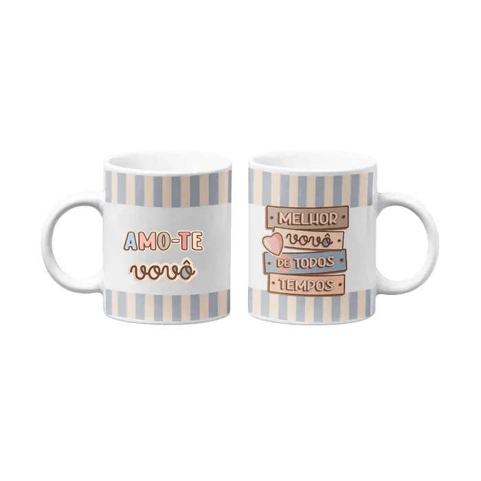 Caneca Amo - te Vovô - Charmy Gift Store