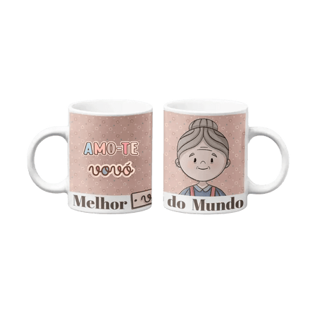 Caneca Amo - te Vovó - Bee my Gift