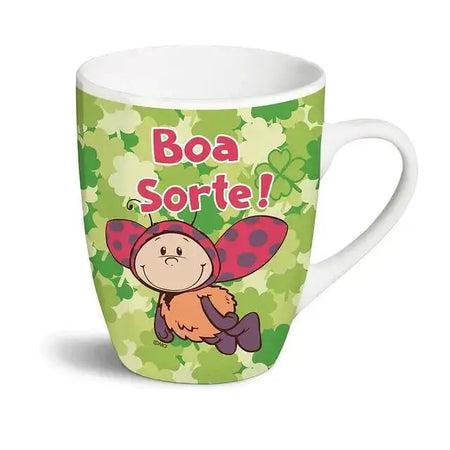 Caneca Boa Sorte! Nici Casa e Decoração