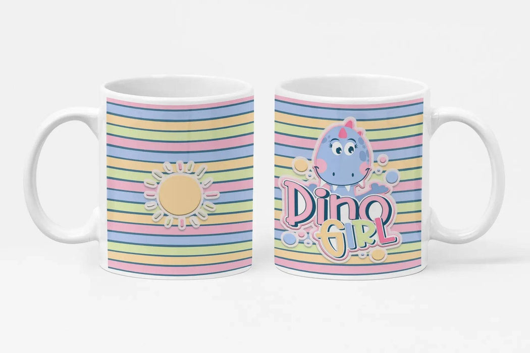 Caneca de Cerâmica Dinossauro Personalizada para Crianças - Charmy Gift Store ®