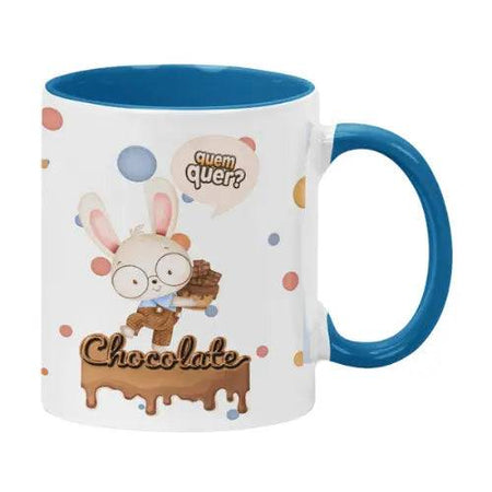 Caneca Coelho Páscoa 011 - Bee my Gift