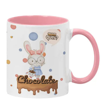 Caneca Coelho Páscoa 013 - Charmy Gift Store