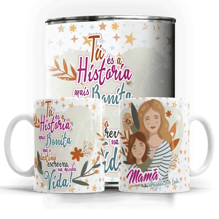 Caneca Personalizada para o Dia da Mãe A minha loja Vestuário e acessórios