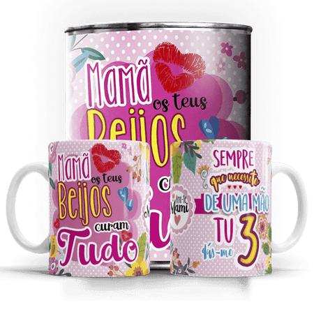 Caneca Especial para o Dia da Mãe - Modelo Exclusivo Ref.4004 A minha loja Vestuário e acessórios