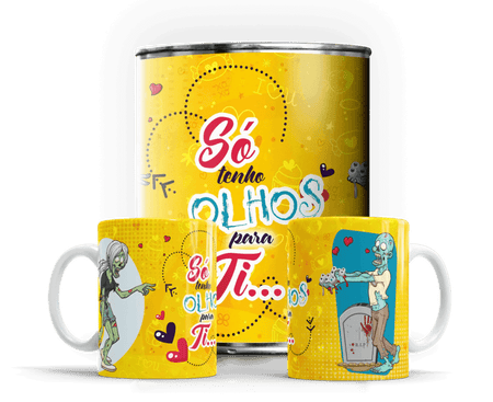 Caneca Exclusiva em Lata para o Dia dos Namorados – Presente Único e Personalizado A minha loja Casa e Decoração