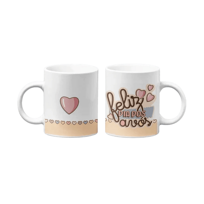 Caneca Feliz Dia dos Avós - Charmy Gift Store