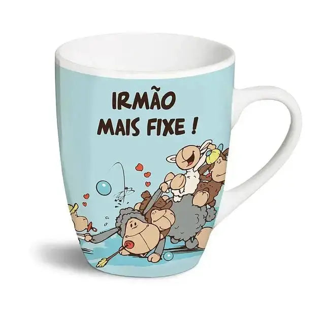 Caneca Irmão Mais Fixe! Nici Casa e Decoração