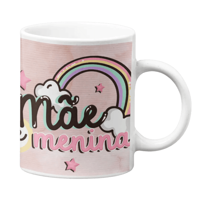 Caneca Mãe de Menina - Charmy Gift Store