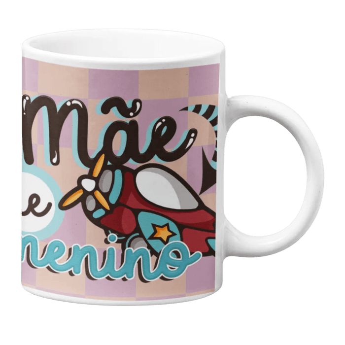 Caneca Mãe de Menino - Charmy Gift Store