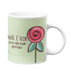 Caneca Mãe é Flor – Presente Único e Delicado produzido em Portugal pela Charmy Gift Store ®