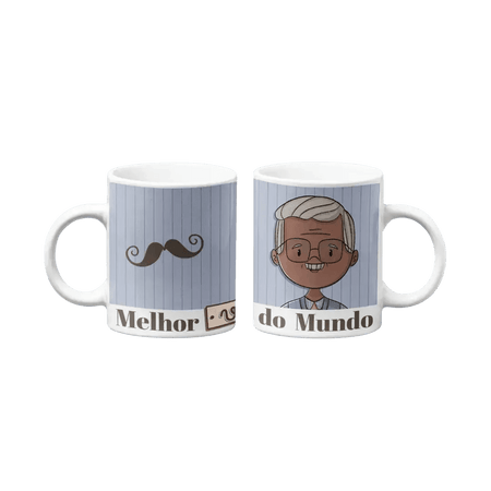 Caneca Melhor Avô do Mundo - Bee my Gift