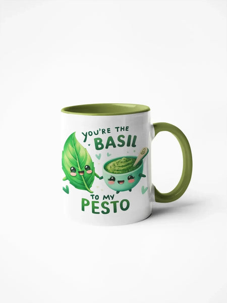 Caneca Namorados Basil & Pesto - Charmy Gift Store