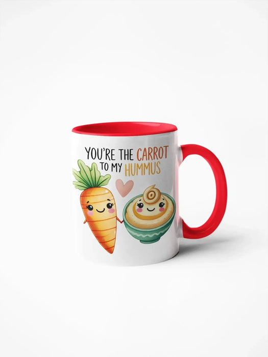 Caneca Namorados Carrot & Hummus - Charmy Gift Store