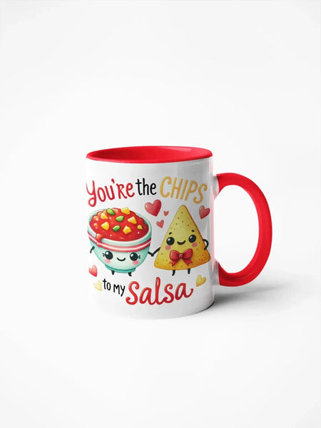 Caneca Namorados Chips & Salsa - Charmy Gift Store