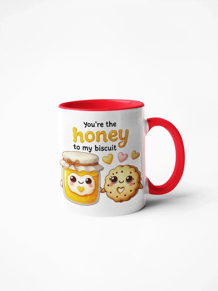 Caneca Namorados Honey & Biscuit - Charmy Gift Store