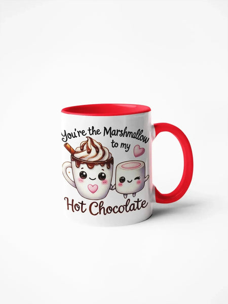 Caneca Namorados Marshmallow & Chocolate - Charmy Gift Store