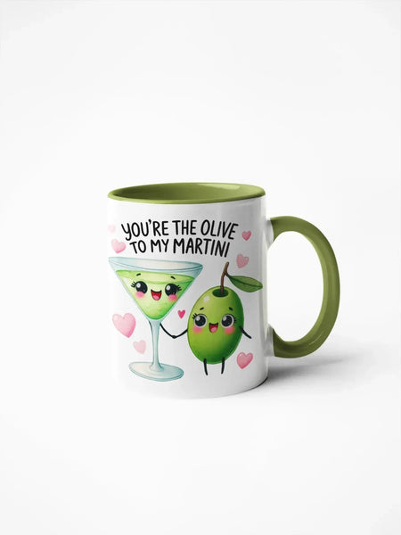 Caneca Namorados Olive & Martini - Bee my Gift