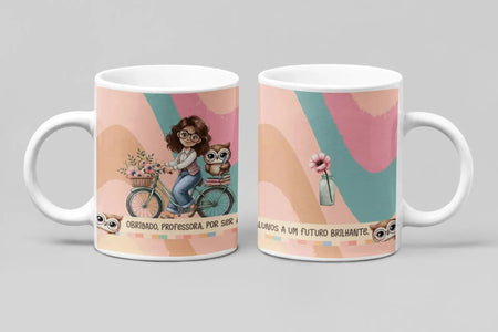 Caneca Obrigado Professora – Presente Único e Especial para Educadores