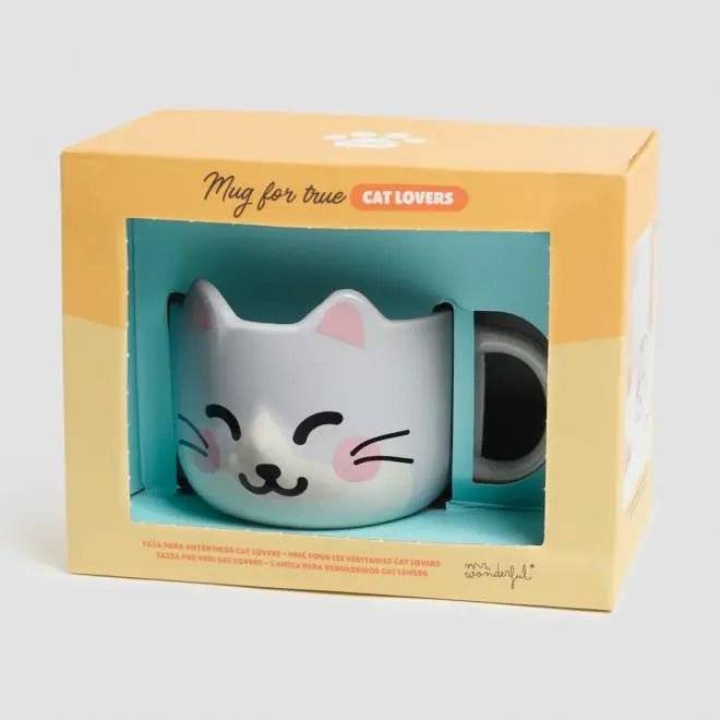 Caneca PET LOVERS - GATO - Charmy Gift Store
