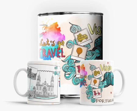 Caneca em Lata Portugal - Viseu A minha loja Casa e Decoração