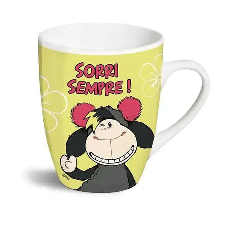 Caneca Sorri Sempre! Nici Casa e Decoração
