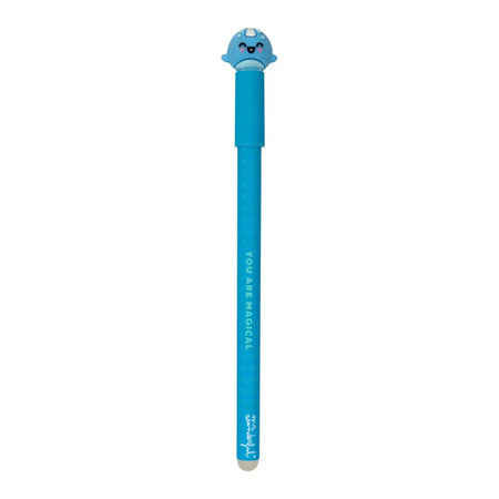 Caneta apagável Bo - Bo Karl the Narwhal - Charmy Gift Store