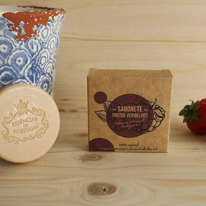 Coleção Sentidos - Sabonetes Artesanais com Frutos Vermelhos - Presente Único Charmy Gift Store