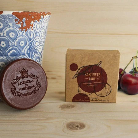 Coleção Sentidos - Sabonetes Artesanais com Aroma de Ginja Envolvente