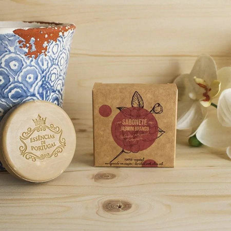 Coleção Sentidos - Sabonetes Artesanais de Jasmim 50g - Charmy Gift Store®