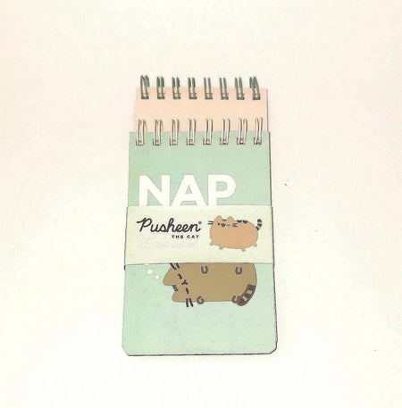 Conjunto 2 Mini Notebook Pusheen A minha loja Casa e Decoração