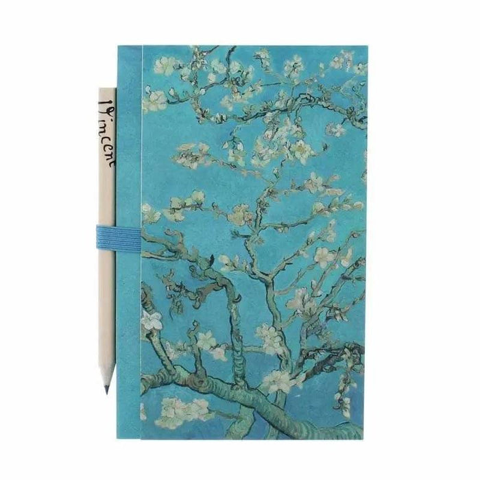 Conjunto de caderno e lápis da coleção Van Gogh by Busquets - Charmy Gift Store