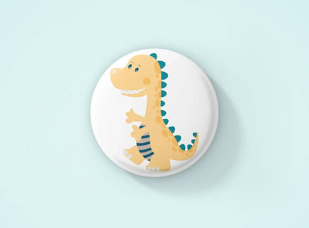Crachá Exclusivo Dino Boy 009 – Presente Personalizado Único para Crianças