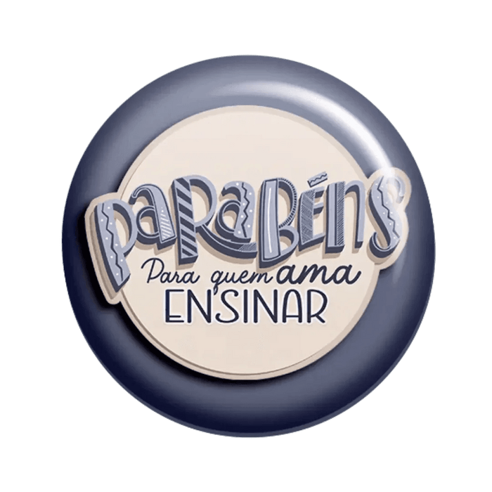 Crachá Exclusivo Professores Que Amam Ensinar – Presente Único e Especial