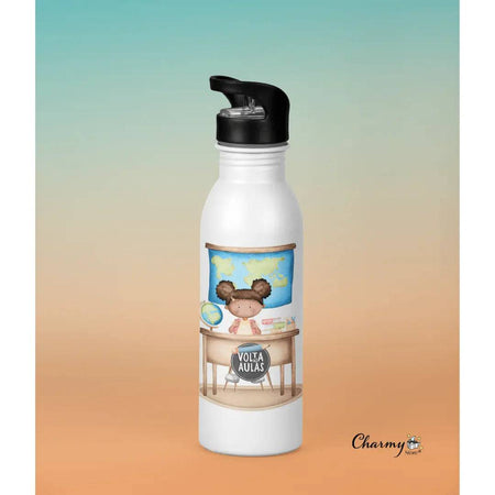 Garrafa Menina Escola 002 - Charmy Gift Store