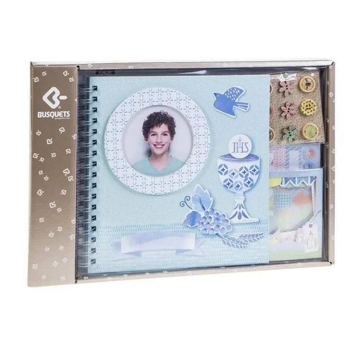 kit especial de scrapbook de Primeira Comunhão A minha loja Papelaria