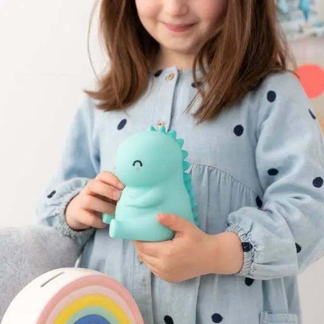 Luz Mágica para Sonhos Cor de Rosa – DINOSSAURO - Charmy Gift Store