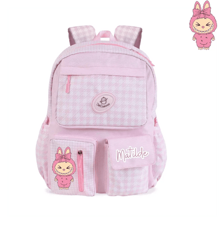 Mochila Escolar Niza Personalizável - Charmy Gift Store